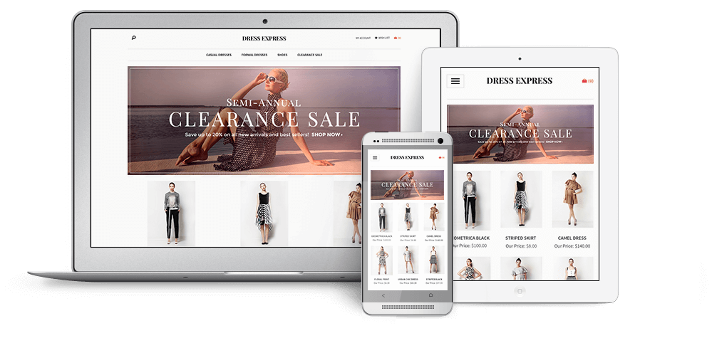 Responsive Themes for Ecommerce Websites by Volusion